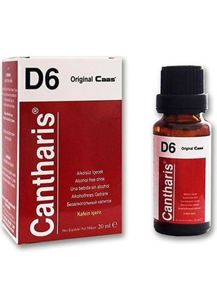 Cantharis D6 Kadın Libido Artırıcı Damla 20 ml