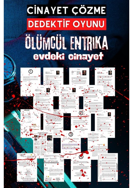 Evdeki Cinayet Davası - Ölümcül Entrika - Zor Seviye - Dedektif Oyunu - Cinayet Çözme Oyunu