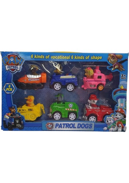 Grb Paw Patrol 6 Lı Figür Set - 67-6 Lucest Yeni