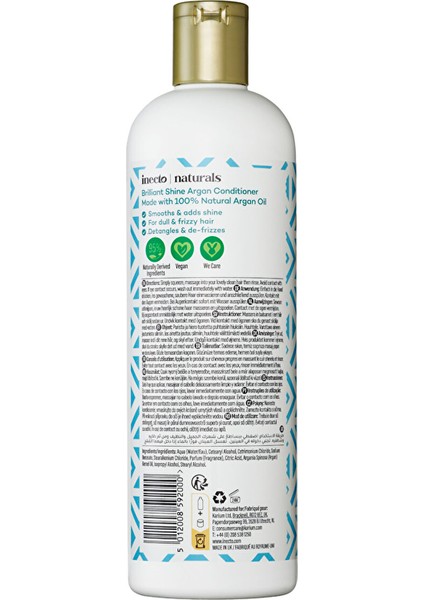 Inecto Naturals Argan Saç Bakım Kremi 500 ml fiyatları
