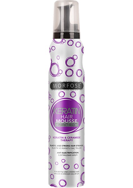 Keratin Saç Köpüğü 200 ml