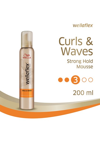Wellaflex Bukle & Dalgalı Saç Köpüğü 200 ml fiyatları