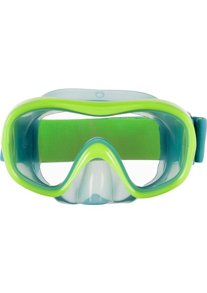 Çocuk Şnorkelle Dalış Seti - Neon Yeşil - 100 Valve fiyatları