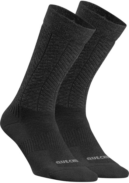 Yetişkin Outdoor Uzun Kışlık / Termal Çorap - Siyah - 2 Çift - SH500 beden 35/38 numara fiyatları