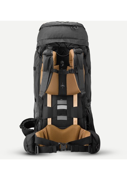 Erkek Outdoor Trekking Sırt Çantası - Gri - 70+10 L - MT900 Symbium