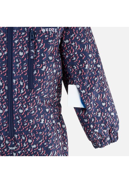 Çocuk Kayak Tulumu - Leopar Desenli - 100 Beden: 4 Yaş fırsatları