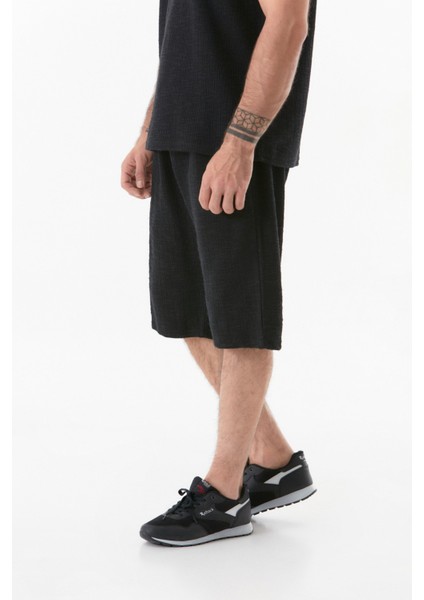 Basic Beli Bağcıklı Cepli Şort fırsatları