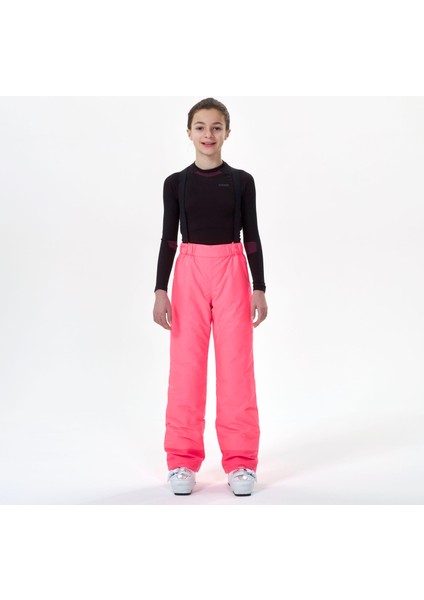 Çocuk Kayak Pantolonu - Neon Pembe - 100 Beden: 12 Yaş
