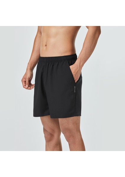 Erkek Nefes Alan Spor Şortu - Siyah - Fitness Kardiyo Beden: 3xl modelleri