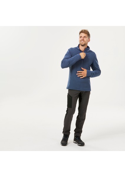 Erkek Outdoor Polar - Mavi / Gri - MH100 Beden: 3xl. fiyatları