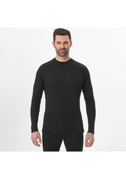 Erkek Üst Termal Kayak Içliği - Siyah - Bl 100 Beden: M
