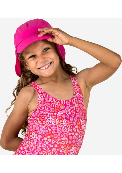 Bebek Uv Korumalı Şapka - Pembe Beden: 3-4 Yaş