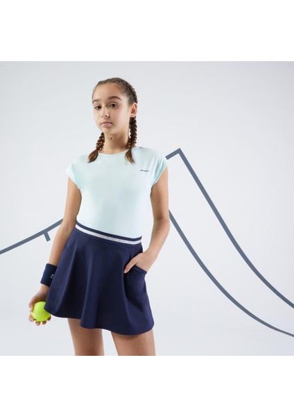 Çocuk Tenis Eteği - Lacivert - Dry Beden: 161-172CM 14-15 Yaş fırsatları
