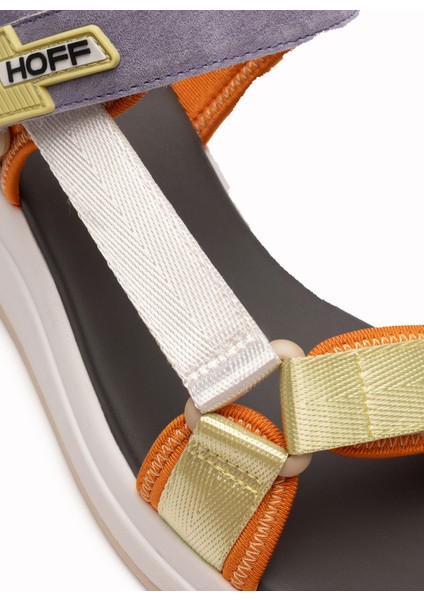 Deri + Tekstil Çok Renkli Kadın Sandalet 12408001 modelleri