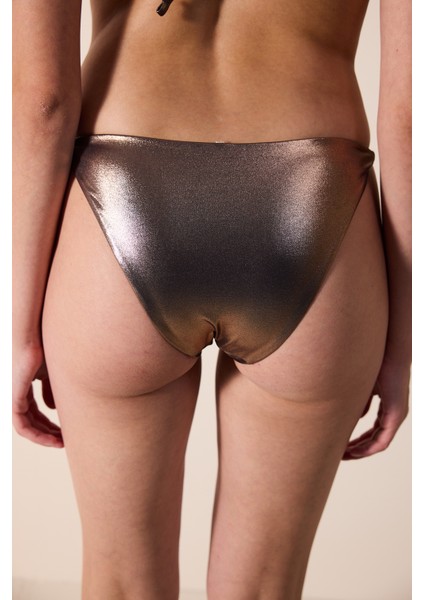Bella Side Kahverengi Bikini Altı - Gamze Erçel Koleksiyonu