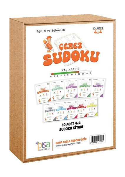 Çerez Sudoku 10 Kitap