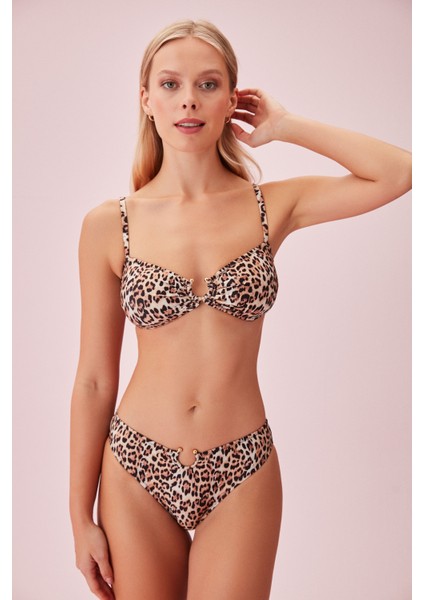 Detaylı Baskılı Bikini Alt modelleri