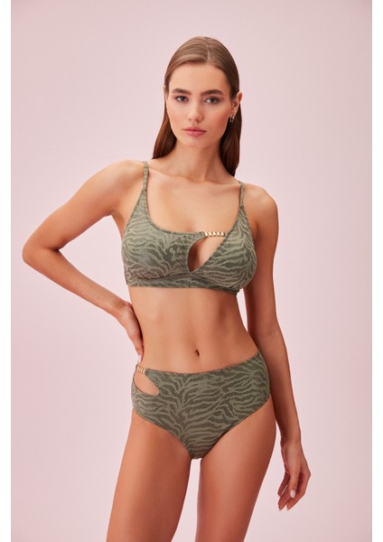 Detaylı Baskılı Bikini Alt modelleri