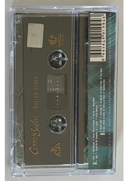 Mazlum Çimen Çimen Sesleri Kaset (Orjnal Dönem Baskı Kaset)