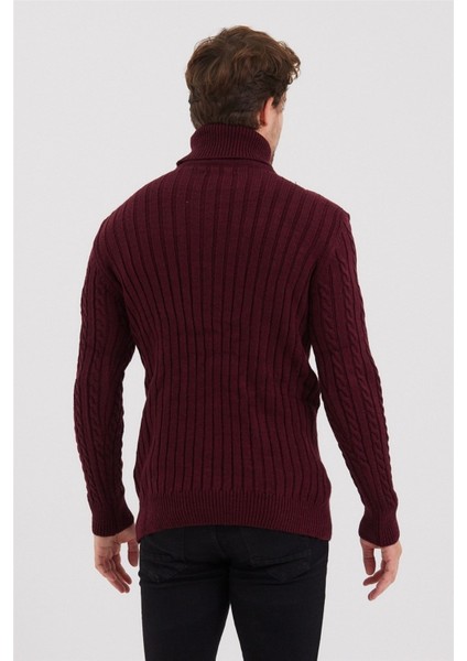 Erkek Örgü Desenli Triko Kazak fiyatları