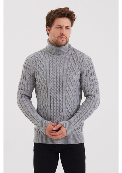 Erkek Örgü Desenli Triko Kazak fırsatları