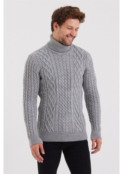 Erkek Örgü Desenli Triko Kazak fiyatları