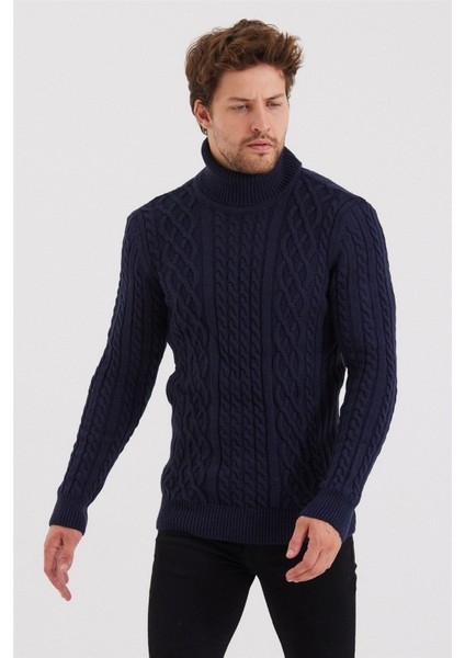 Erkek Örgü Desenli Triko Kazak fırsatları