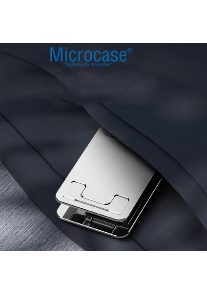 360 Derece Dönerli Uzayabilir Masaüstü Telefon Tablet Tutucu Metal Stand - K50 AL3758 Gümüş fiyatları