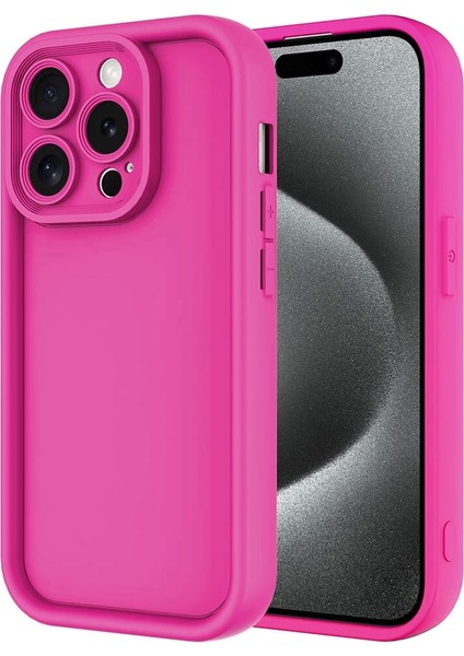 Apple iPhone 15 Pro Max Kılıf Kamera Korumalı Redclick Ananas Kapak