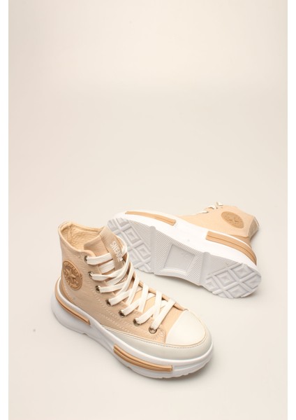 Bej Keten Kadın Yazlık Bot fırsatları