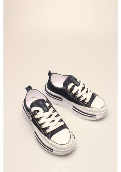 Lacivert Kot Keten Kadın Spor fiyatları