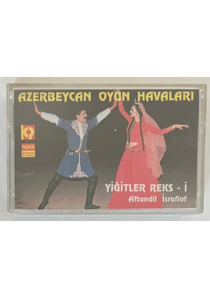 Azerbeycan Oyun Havaları Yiğitler Reks-I Kaset (Jelatininde Sıfır Orjnal Dönem Kağıt Baskı Kaset)