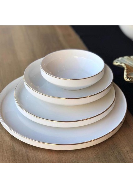 Pera Gold 24 Parça Yemek Takımı