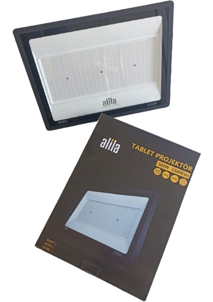 LED PROJEKTÖR TABLET 300W (BEYAZ IŞIK)6500K/33000 LÜMEN