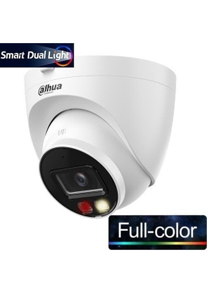 2 mp Dome 2.8 mm IPC-HDW1249T-S-IL Ip Güvenlik Kamerası Sesli Akıllı Çift Işıklı