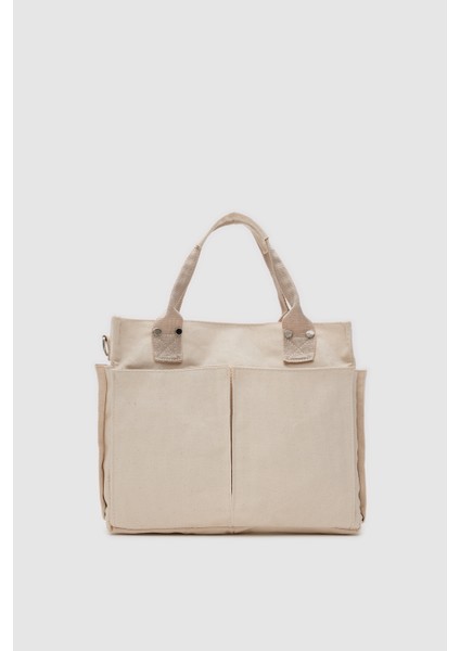 Milano Large Kanvas Evrak Çantası