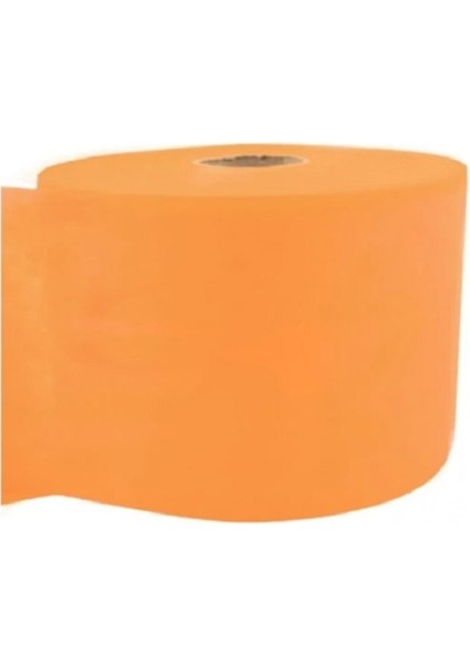 Tela Kumaş 100 Metre Turuncu Süsleme Kumaşı Elyaf Süsleme Tülü