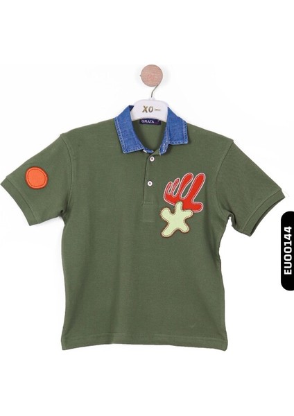 Erkek Çocuk Sweatshirt 6-12 Yaş 8185 Haki