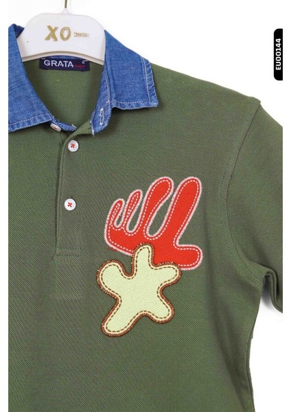 Erkek Çocuk Sweatshirt 6-12 Yaş 8185 Haki modelleri