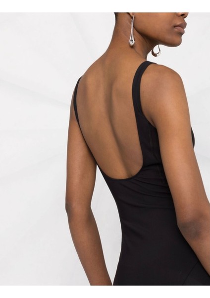 Logo-Print Sleeveless Bodysuit