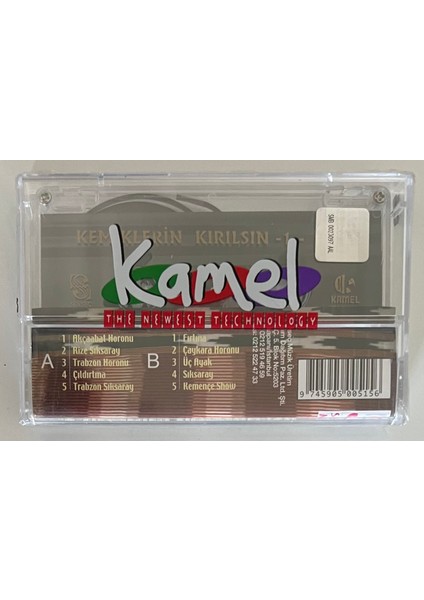 Kemiklerin Kırılsın 1 Horon Fırtınası Kaset (Jelatininde Sıfır Orjnal Dönem Baskı Kaset)