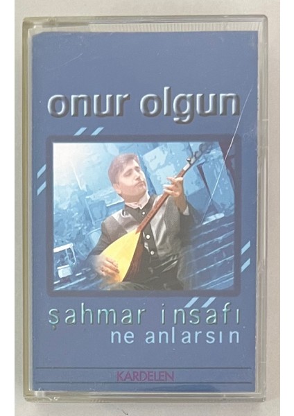 Onur Olgun Şahmar Insafı Ne Anlarsın Kaset (Orjnal Dönem Baskı Kaset)