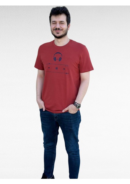 Erkek Pamuklu T-Shirt