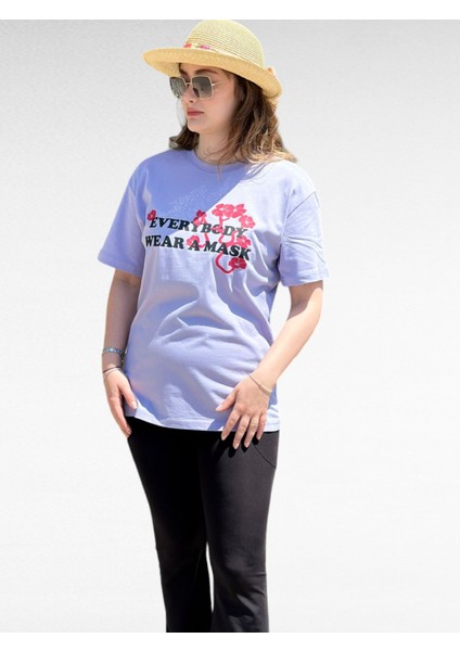 Çift Yön Baskılı T-Shirt