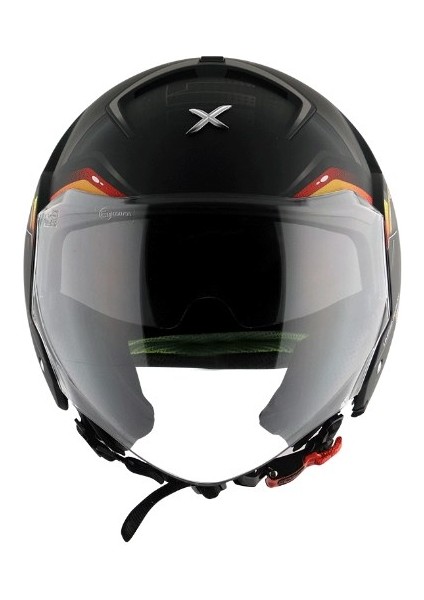 Strıker Hıtman - Black Grey Dull - Dkgr - Motosiklet Kask