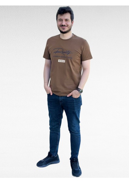 Erkek Pamuklu T-Shirt