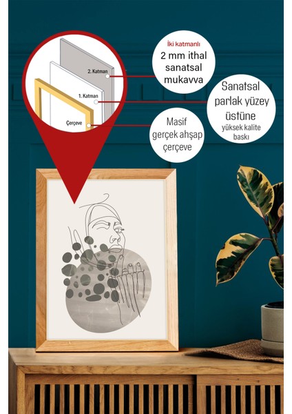 Gerçek Ahşap Çerçeveli 3 Parça 3D Poster Tablo Seti fiyatları