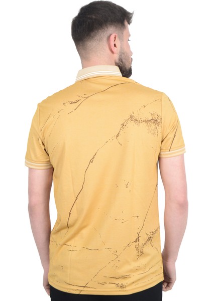 Cengiz Inler Baskı Desenli Erkek Polo Yaka T-Shirt fiyatları