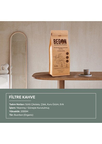 Nord Kivu Nitelikli Filtre Kahve 5 Kg