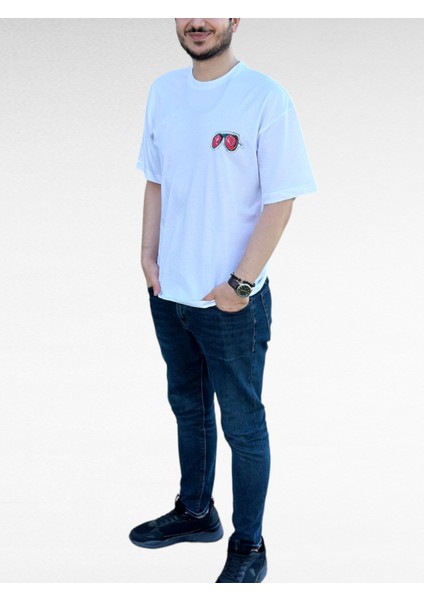Unisex Çift Yön Baskılı T-Shirt fiyatları